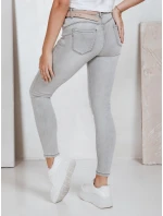 Dámské push up džíny světle šedé FashionStreet UY2829