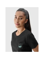 Dámské tričko s potiskem 4F 4FRSS24TTSHF2547-20S