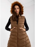 Dámská vesta RV KZ 008.00P hnědá