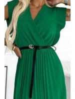 Dímské šaty 485-1 zelené - Numoco Dímské šaty 485-1 zelené - Numoco