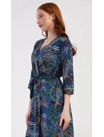 Dámské domácí šaty s krátkým rukávem Medvídek