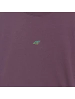 Dámské tričko 4F F2971 tmavě fialové 4FWAW25TTSHF2971 50S