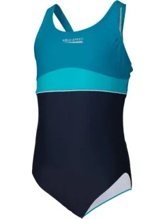 Aqua-Speed EMILY Junior tmavě modré plavky