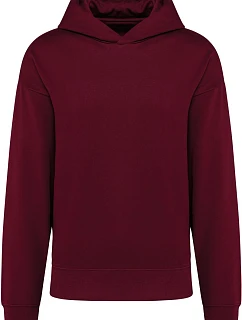 Kariban K 4018 Oversize mikina s kapucí 20.4018 wine