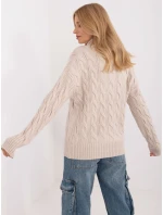 Jumper AT SW 23445.00 světle béžový