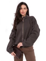 WT BL mikina A1460.19P tmavě hnědá