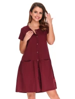 Dámská těhotenská košile 9445 wine - Doctornap