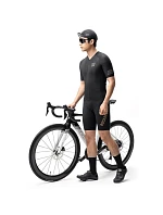 Rockbros YDDX011 Cyklistický dres Diamond s krátkým rukávem - velikost XXS - černý