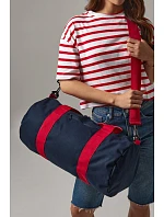 BagBase BG 140 Kulatá sportovní taška 52.0140 light grey/french navy BagBase BG 140 Kulatá sportovní taška 52.0140 light grey/french navy