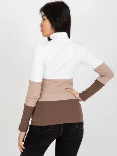 Halenka RV BZ 8465.36X bílá a hnědá