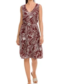 Dámské šaty 12525 terracota - Vamp