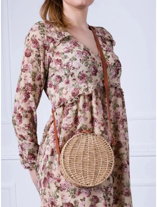 Dámská kabelka LE TR SUMMER05 Béžová - FPrice Dámská kabelka LE TR SUMMER05 Béžová - FPrice