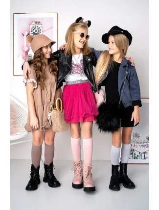 DÍVČÍ PODKOLENKY PLAIN AVERY DR2307