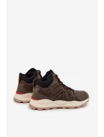 Pánské trekingové boty Wrangler West Men Mid – tmavě zelené