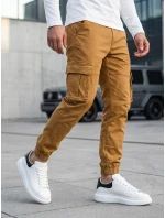 Pánské bojové kalhoty hnědé FashionStreet UX4174 Pánské bojové kalhoty hnědé FashionStreet UX4174