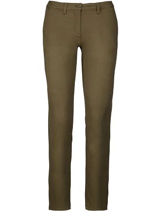 Kariban K 741 Dámské chino kalhoty 20.K741 light khaki Kariban K 741 Dámské chino kalhoty 20.K741 light khaki