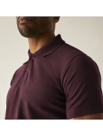 Regatta TRS 101 Unisex piqué polo z těžké bavlny 36.S101 burgundy