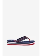 Dámské Šlapky Japonky Na Klínu Big Star RR274A126 Modré