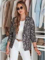 Dámská bunda do pasu MARABELL navy blue FashionStreet PY0126