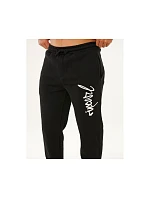 Pánské kalhoty RIP CURL Icons Of Surf Trackpant, černé Pánské kalhoty RIP CURL Icons Of Surf Trackpant, černé