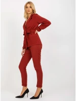 Dámská bunda LK MA 507798.51P kaštanová - FPrice Dámská bunda LK MA 507798.51P kaštanová - FPrice