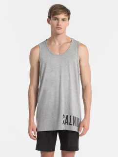 Pánské tílko KM0KM00758 -  BEH černá - Calvin Klein