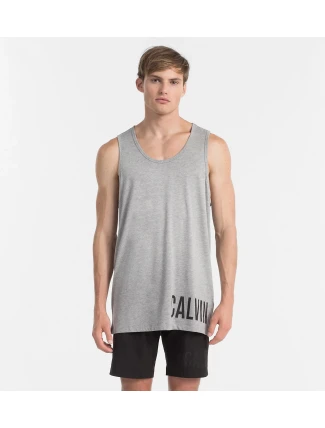 Pánské tílko KM0KM00758 - BEH černá - Calvin Klein Pánské tílko KM0KM00758 - BEH černá - Calvin Klein