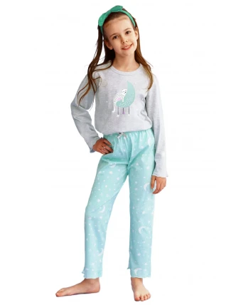 Dívčí pyžamo 2589 grey - TARO