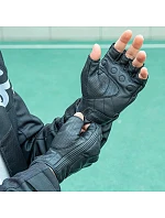 Rukavice na motorku Rockbros 16220006002 M kožené - černé Rukavice na motorku Rockbros 16220006002 M kožené - černé