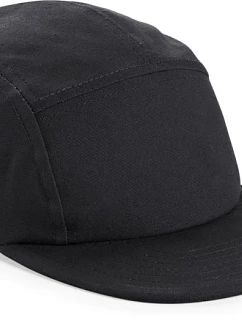 Beechfield B 654 5 panelová plátěná kšiltovka "Camper" 53.0654 black