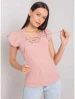 Halenka DHJ BZ 13301.34P světle růžová Halenka DHJ BZ 13301.34P světle růžová