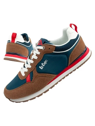 Lee Cooper sportovní obuv pánské tenisky módní pohodlné odolné tmavě modré hnědé Lee Cooper sportovní obuv pánské tenisky módní pohodlné odolné tmavě modré hnědé