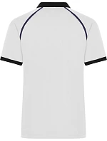 Daiber JN 1308 Pánské piqué polo se zipem 02.1308 white/black Daiber JN 1308 Pánské piqué polo se zipem 02.1308 white/black