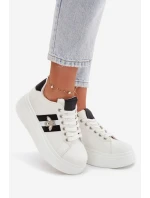 Dámské tenisky na platformě s bílým přívěskem Palvessa