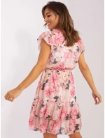 Šaty DHJ SK 31274 3.21 béžové