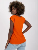 Tričko RV TS 4833.93P tmavě oranžové
