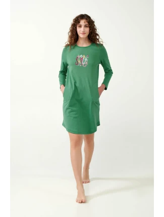 Vamp - Bavlněná noční košile Hey Sunday 21373 - Vamp Vamp - Bavlněná noční košile Hey Sunday 21373 - Vamp