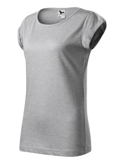 Fusion tričko dámské stříbrný melír