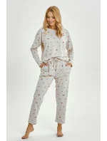 3430 DÁMSKÉ DLOUHÉ PYŽAMO ADELE S-XL