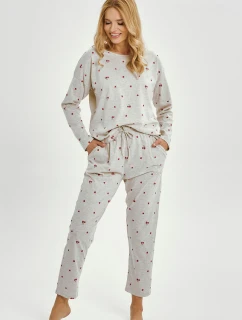 3430 DÁMSKÉ DLOUHÉ PYŽAMO ADELE S-XL