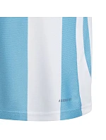 Dětské tričko adidas Striped 24 Jersey bílo-modré IW2137
