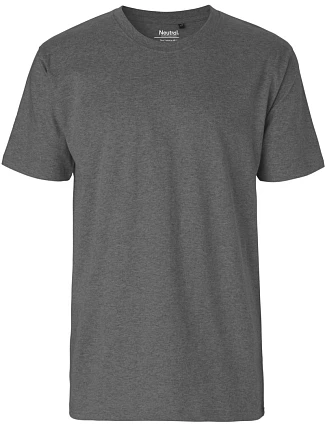 Neutral O 60001 Pánské tričko z těžké bio bavlny 77.6001 dark heather Neutral O 60001 Pánské tričko z těžké bio bavlny 77.6001 dark heather