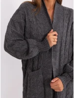 Cardigan BA SW 8032 1.06P tmavě šedý