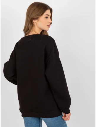 Dámská mikina EM BL 760.01 černá - FPrice Dámská mikina EM BL 760.01 černá - FPrice