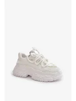 Dámské tenisky na masivní podrážce bílé Nevela Dámské tenisky na masivní podrážce bílé Nevela