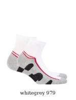 Pánské kotníkové ponožky Wola W 94.1N4 Ag+