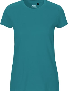 Neutral O 81001 Dámské tričko z bio bavlny 77.8101 teal
