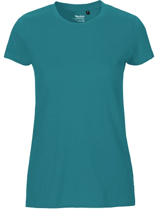 Neutral O 81001 Dámské tričko z bio bavlny 77.8101 teal Neutral O 81001 Dámské tričko z bio bavlny 77.8101 teal