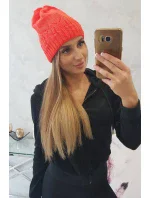 Dámská čepice Irmina K333 oranžová