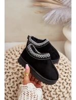 Sněhové Boty Dětské Na Platformě Zateplené Kožíškem Camel Vilabria